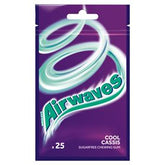 AIRWAVES COOL CASSIS SUIKERVRIJE KAUGOMMEN 35 G (25 DRAGEES)